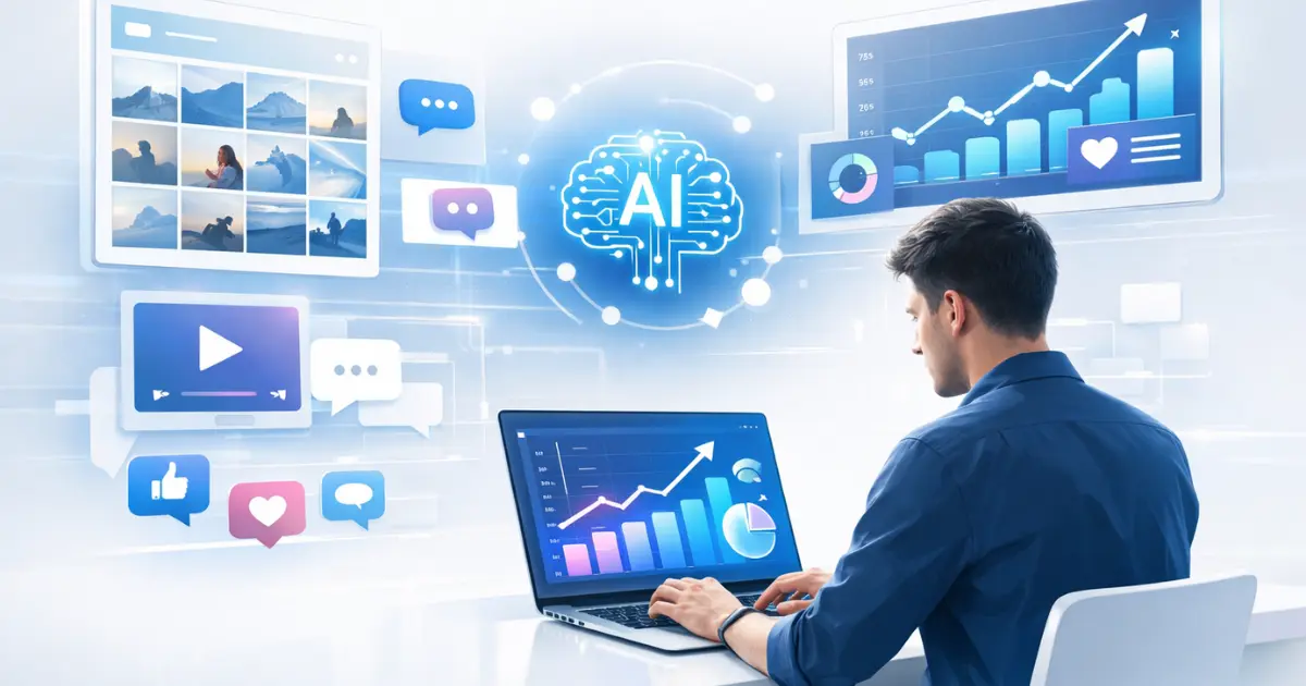 Best AI Apps for Social Media Marketing, The Futuristics