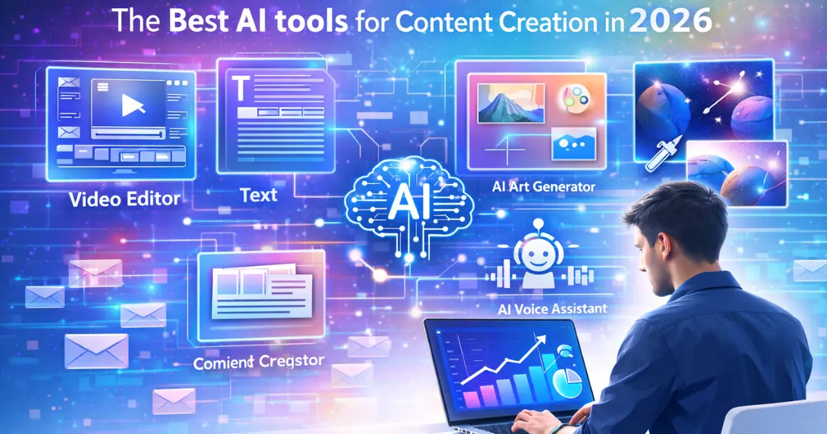 The Best AI tools for Content Creation in 2026