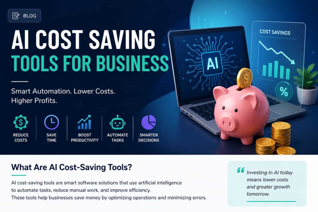 ai cost saving tools for businesses automation