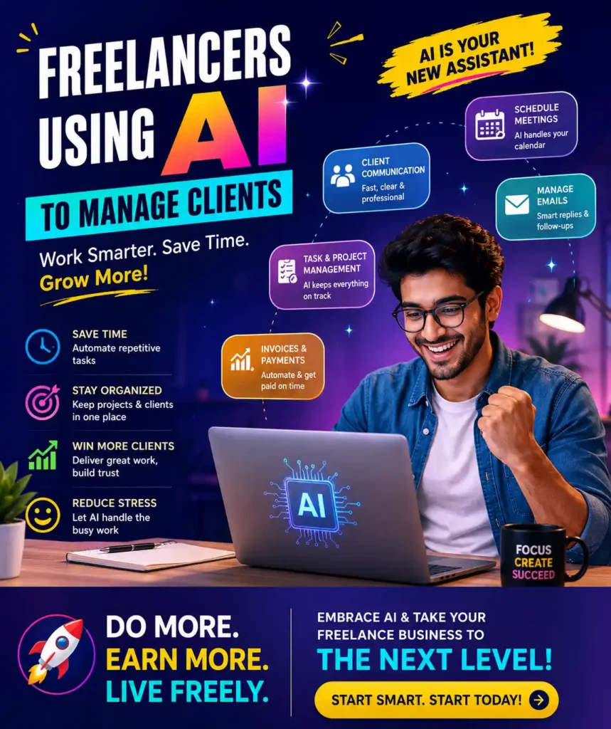 freelancing using AI to manage clients