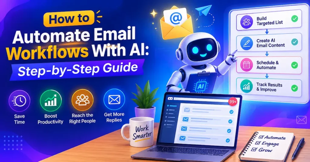 How to automate email workflows with AI step-by-step guide for email marketing